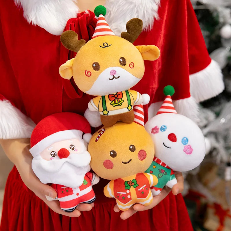 クリスマス キャラクター ふわふわ ぬいぐるみ 4種セット