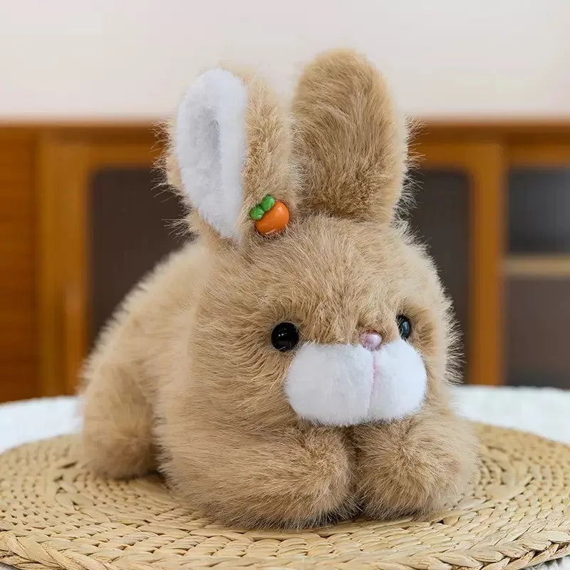 ふわふわ にんじん うさぎ ぬいぐるみ 選べる 4色