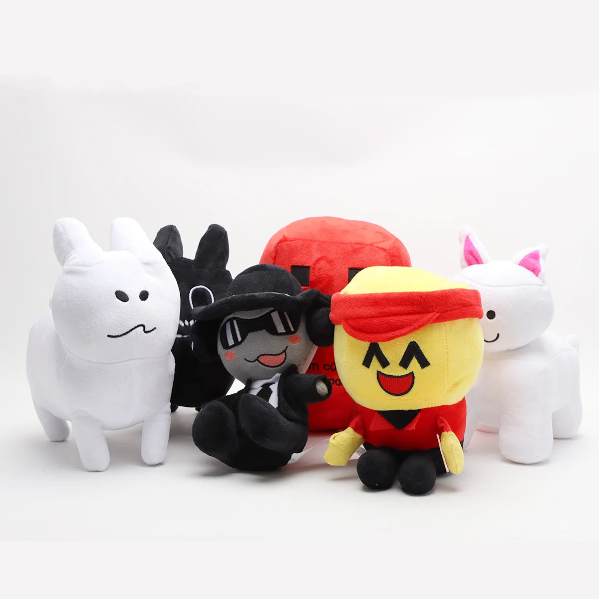 人気ゲーム風 可愛い キャラクター ぬいぐるみセット