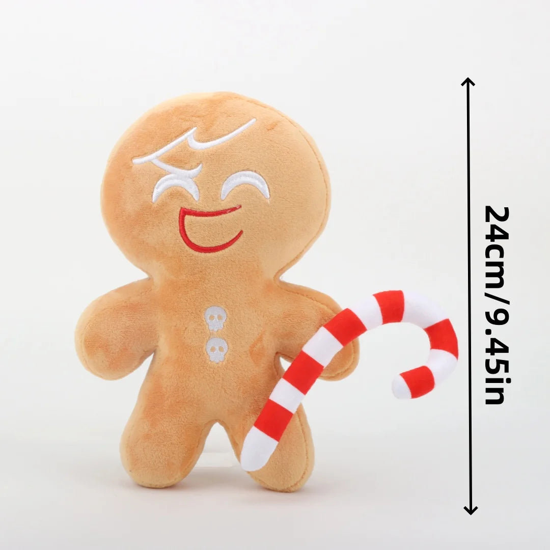 クッキーラン ジンジャーブレイブ キャンディケイン付き ぬいぐるみ