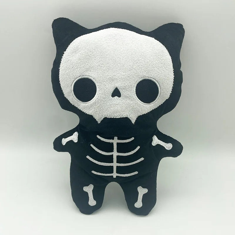Halloween Plushies Mini Lavender Sleepy Bat Plush Toys Cute Cartoon Skeleton Cat Pillow Soft Ghost Models Halloween Kids Gifts