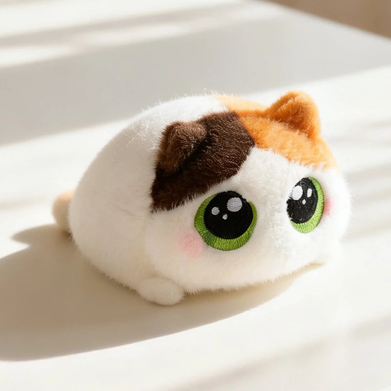 大きな瞳が可愛い ふわふわ猫ぬいぐるみ 3種セット