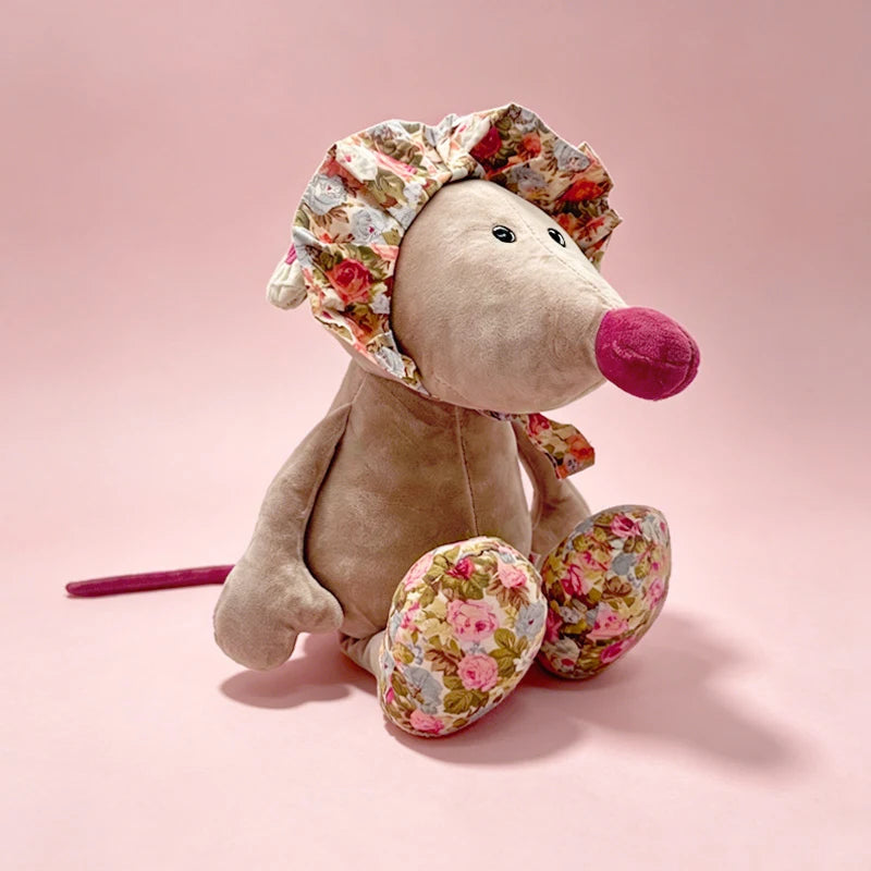 20/35CM Cute Mouse Plush Toys Lovely Dressing Cloth Animal Mouse Dolls Stuffed Soft Kids Birthday Gifts 1PC Christmas Gift