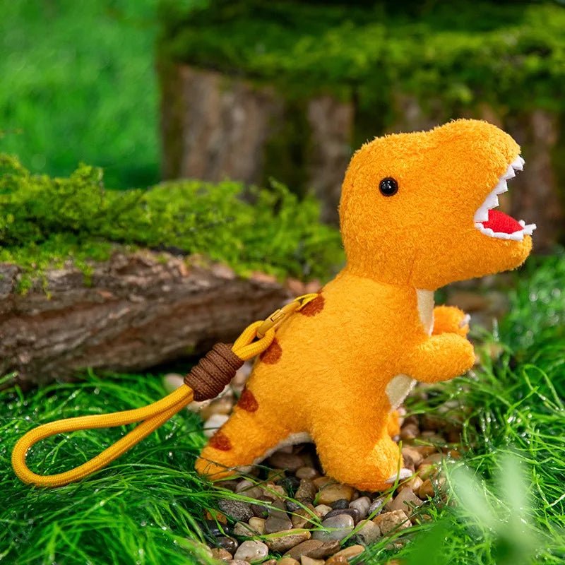 カラフル恐竜 ぬいぐるみ ミニキーホルダー