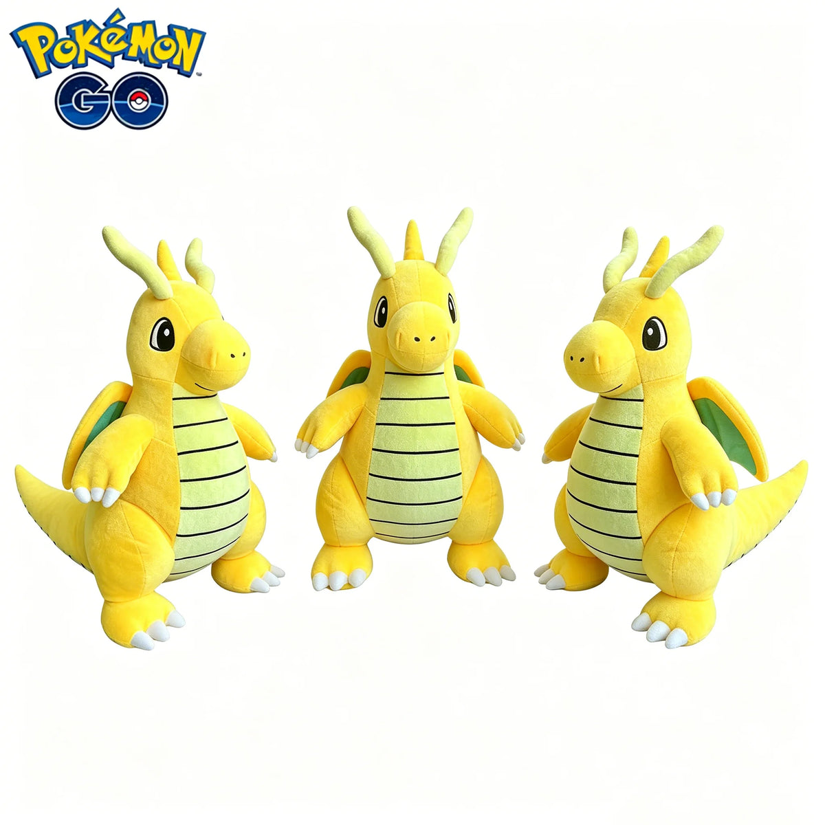 ポケモンGO カイリュー 明るい黄色 ふわふわ ぬいぐるみ
