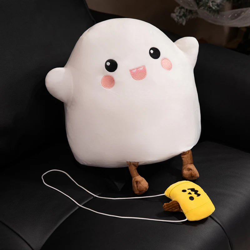 New Halloween Series Pillow Cute Stuffed Plush Toy Doll Cartoon Anime Lovely Gift for Children's Birthday Fun Home Furnishing