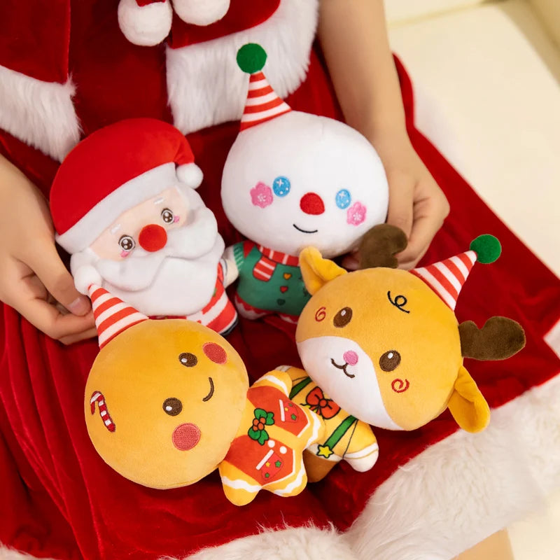 クリスマス キャラクター ふわふわ ぬいぐるみ 4種セット