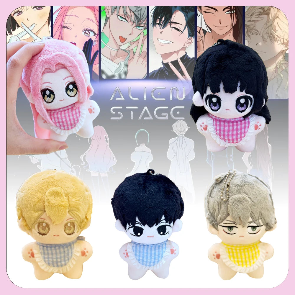 10cm Alien Stage Plush Toy Ivan Till  Mizi Sua Luca Stuffed Plush Starfish Body Figurine Statue Movie Stuffed Animals Fans Gifts