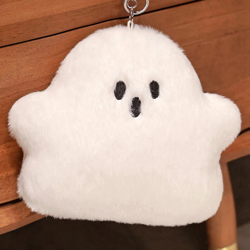 可愛い 白い ふわふわ おばけ クッション ハロウィン
