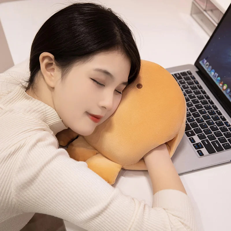 ふわふわ もちもち ウィンク タコ ぬいぐるみ パステルピンク