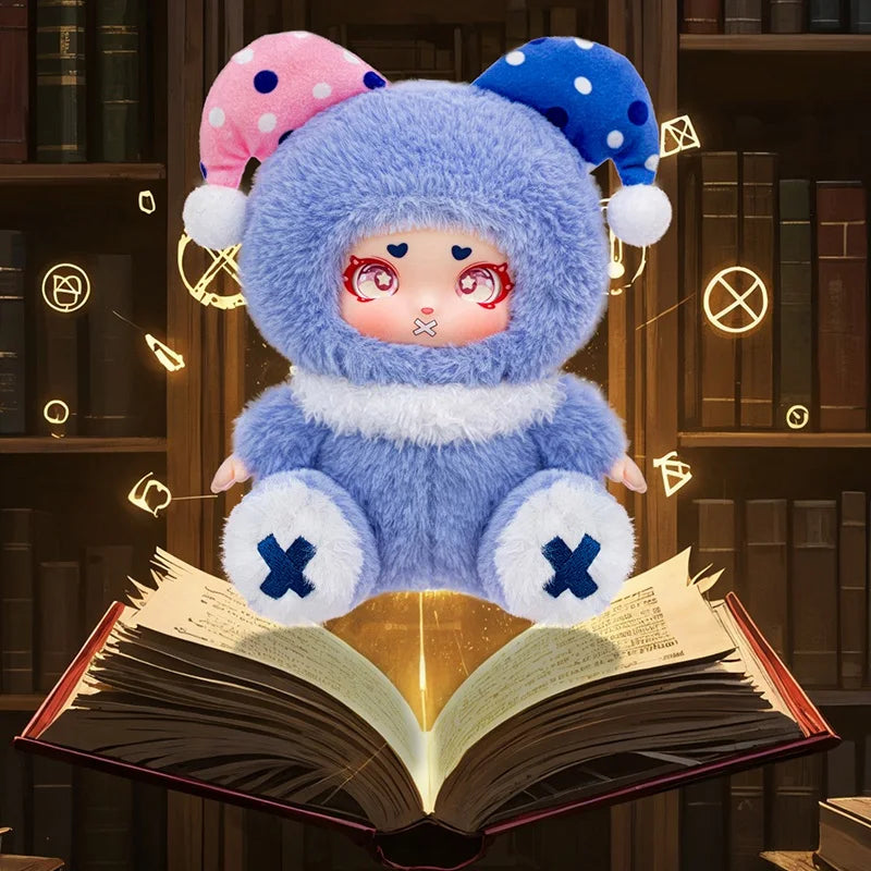 幻想的な夢見る瞳のふわふわキャラクターぬいぐるみ