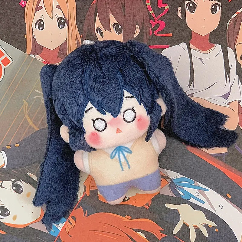 10cm K-on! Cotton Plush Toys Hirasawa Yui Japanese Anime Tainaka Ritsu Cotton Doll Kawaii Toys Valentine Birthday Gift for Girls