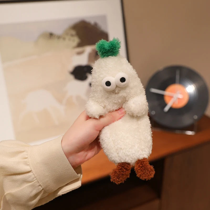 もこもこ 大きな目 カラフル キャラクター ぬいぐるみ
