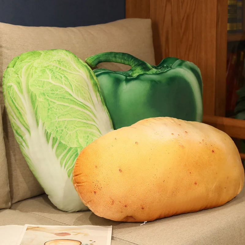 リアルな野菜 抱き枕 もちもち クッション