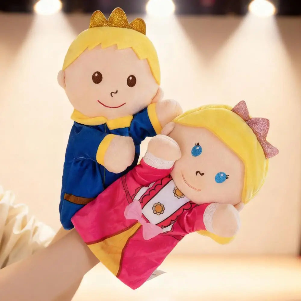 ソフトな おとぎ話 キャラクター 指人形 6個セット
