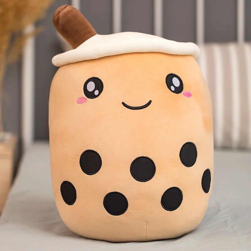 タピオカミルクティー ふわふわ 抱き枕 ぬいぐるみ