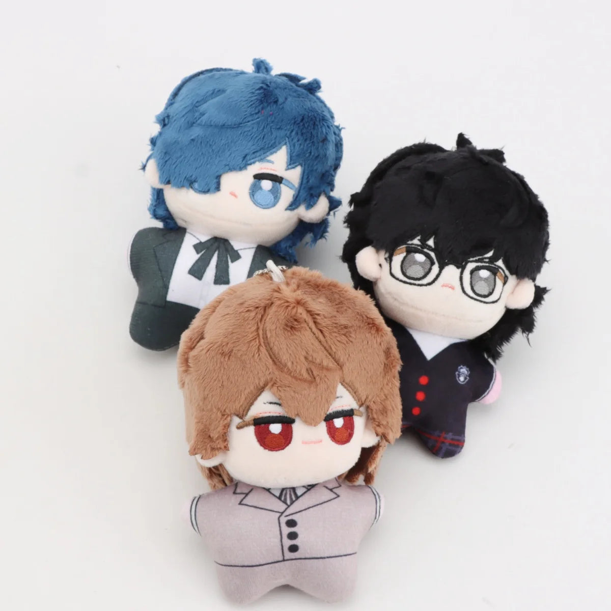デフォルメ キャラクター ぬいぐるみ キーホルダー 3体セット