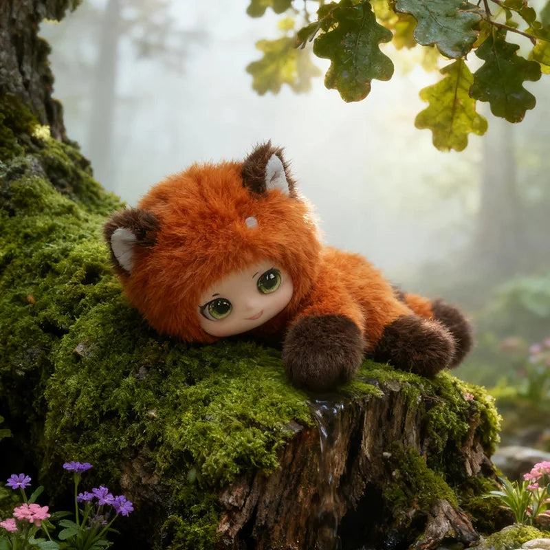 Dog, Deer, Panda, Cat, Bear, Rabbit Plush Toy Cute Animals Brightly Colored Fragrance Vinyl Dolls Kids Toys Girls Birthday Gifts