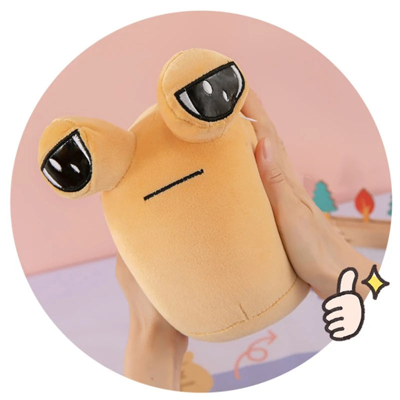 もちもち 目玉 キャラクター ふわふわ ぬいぐるみ