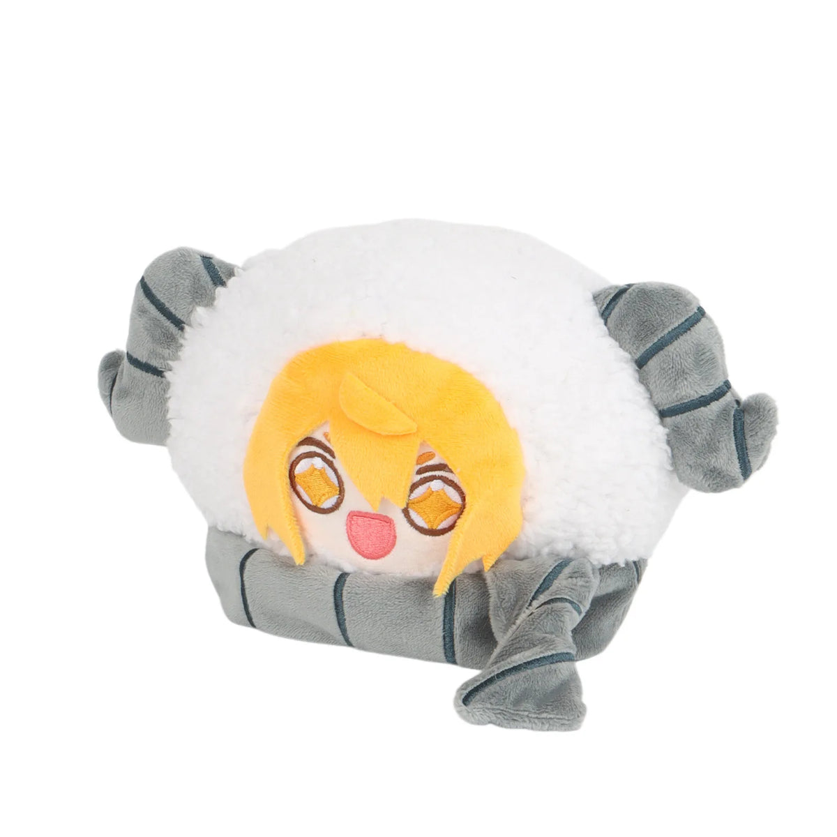 ブルアカ キキョウ 角付き ふわふわ ハンドウォーマー