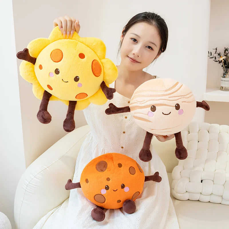 手足付き 笑顔が可愛い 宇宙の星 ふわふわ ぬいぐるみ