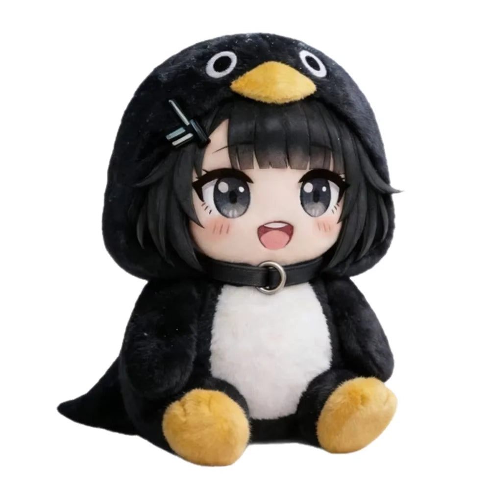 25cm Cute Gugu Gaga Plush Toy Movie Stuffed Animals Soft Stuffed Penguin Gugugaga with Sound Dolls Fans Birthday Gifts Kids Toys