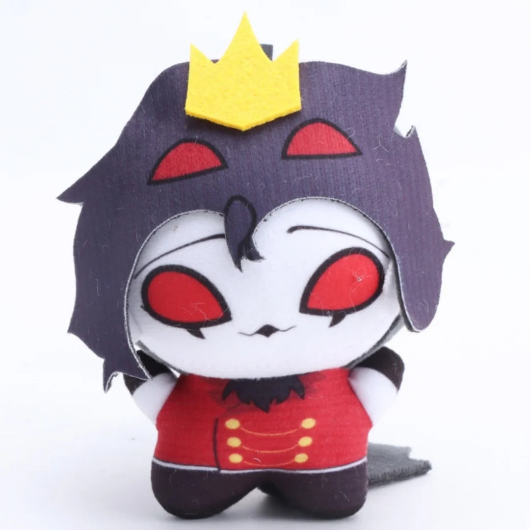 ヘルヴァボス ストラス 王冠付きぬいぐるみ 赤いジャケット