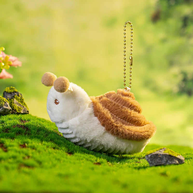 New Animal and Insect Plush Pendants Parrots, Butterflies, Bees, Horses, Cockroaches, Snails Plush Toy Backpack Pendant Kids Toy