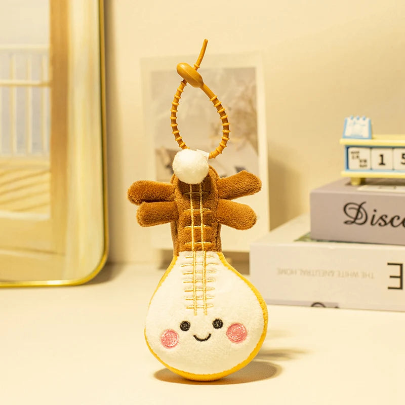 可愛い楽器モチーフ ぬいぐるみキーホルダー