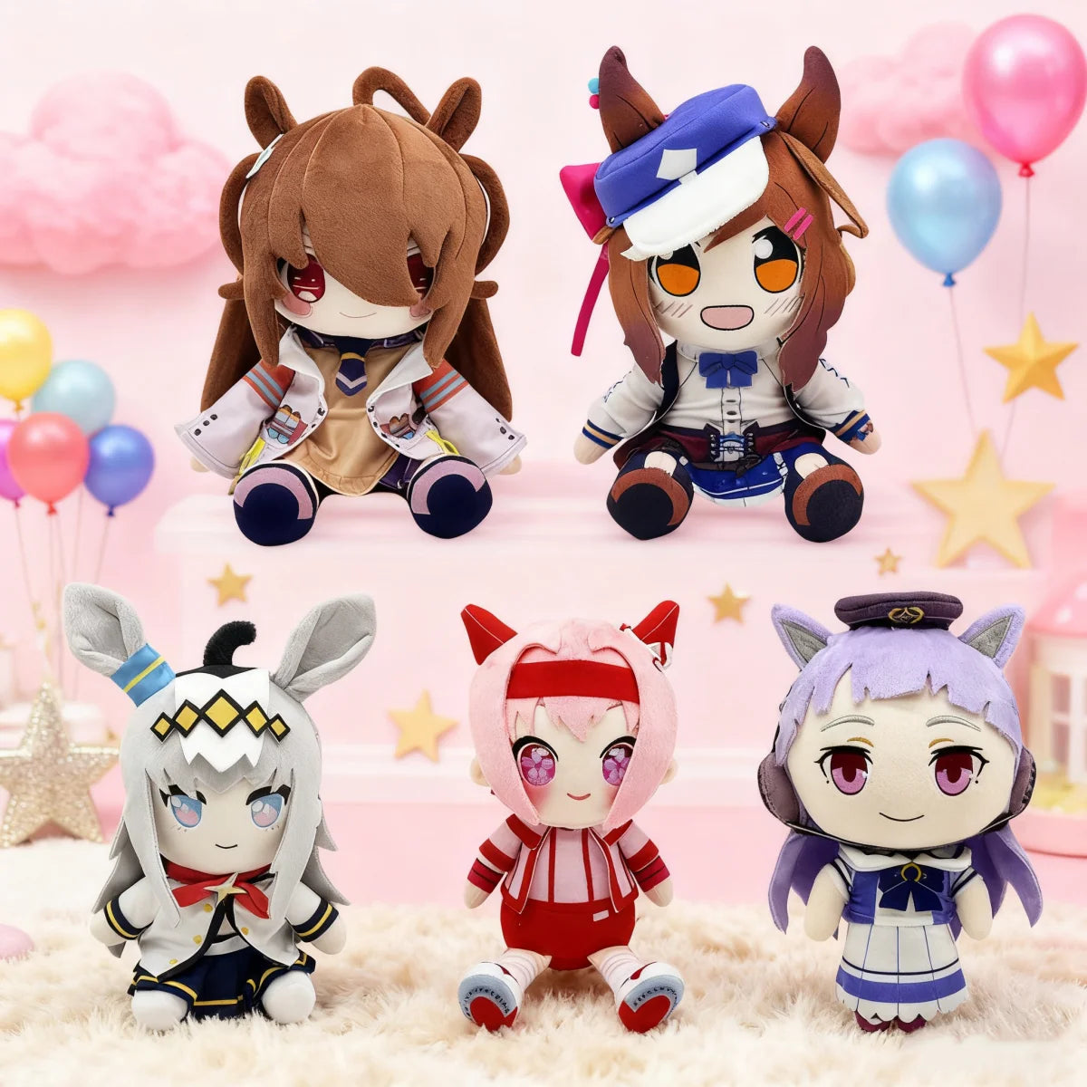 ウマ娘 プリティーダービー ちびぐるみ ぬいぐるみ 5種セット