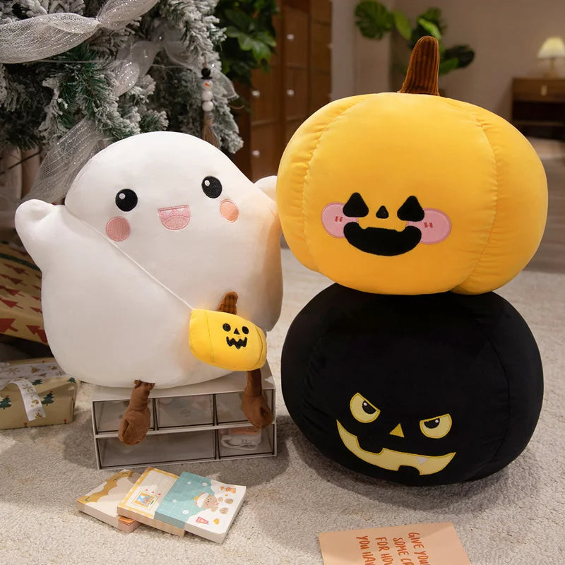 New Halloween Series Pillow Cute Stuffed Plush Toy Doll Cartoon Anime Lovely Gift for Children's Birthday Fun Home Furnishing
