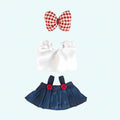 ラブブ風のかわいいぬいぐるみ服セット