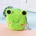 かわいいカエル - 小さなぬいぐるみバッグ