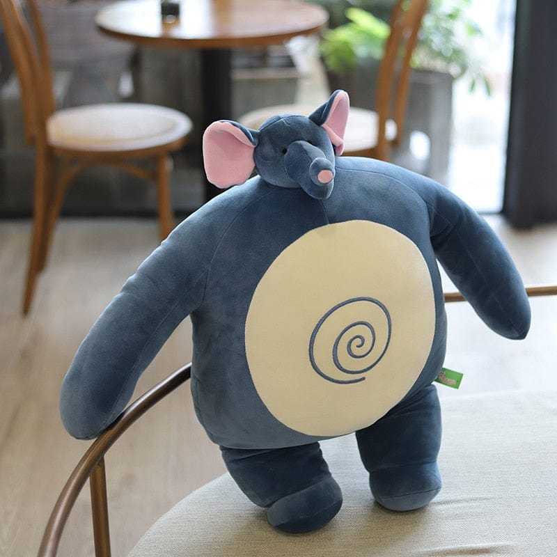 ボディビルダーマウス - ベビーぬいぐるみ