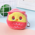 かわいいフクロウ - 小さなぬいぐるみバッグ