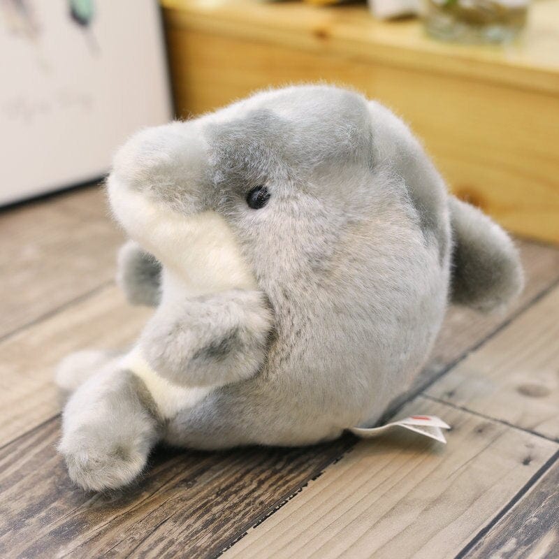 小さなイルカ - クジラのぬいぐるみ