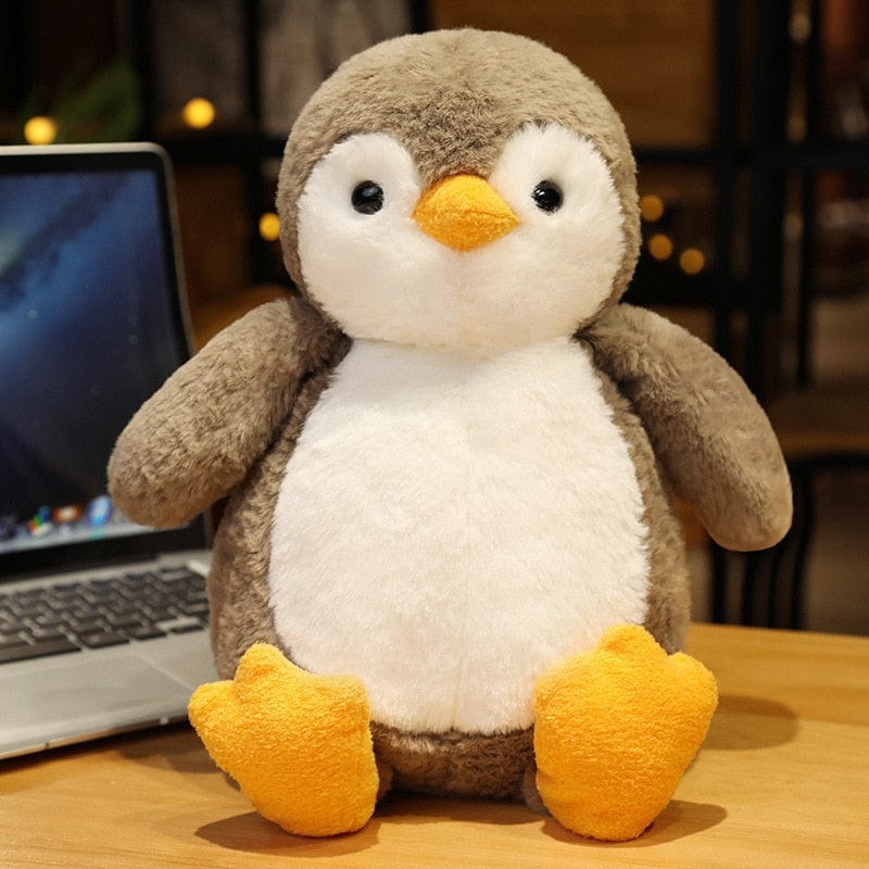 柔らかいペンギン - 赤ちゃん用ぬいぐるみ 25cm