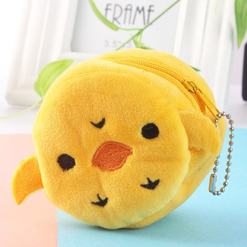 かわいいひよこ - 小さなぬいぐるみバッグ