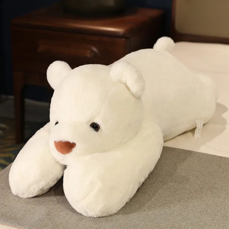横たわるホッキョクグマ 65cm