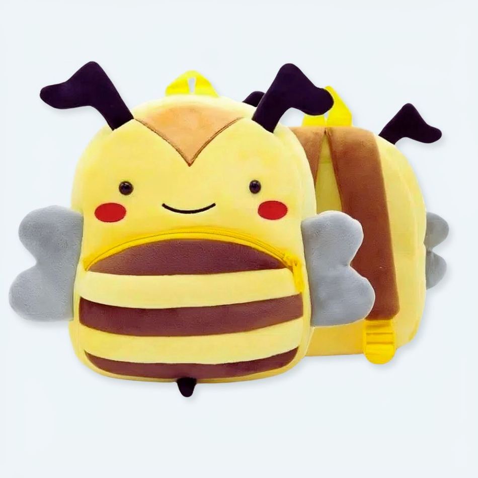ぬいぐるみの蜂のバックパック、柔らかくて遊び心のある子供向け、The Plush Company