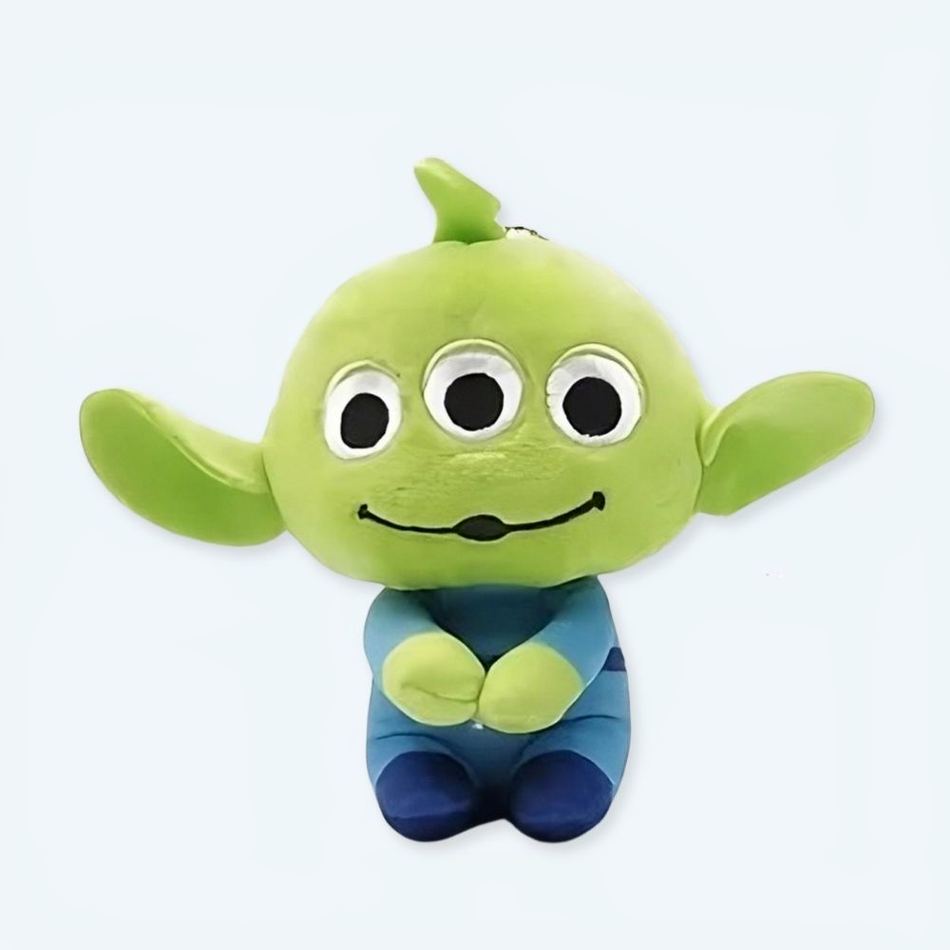 トイストーリー エイリアン ぬいぐるみキーチェーン 柔らかくてかわいい子供用 プラッシュカンパニー
