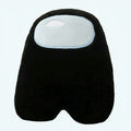 柔らかい黒のAmong Usぬいぐるみ、かわいいゲームキャラクター、10cm、The Plush Company