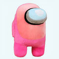Among Us ぬいぐるみ、サーモンピンク、柔らかい、子供に楽しい、10cm、The Plush Company