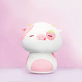 かわいいぬいぐるみクッション、子供部屋にぴったりの柔らかいぬいぐるみ、20cm / ホワイト。The Plush Company
