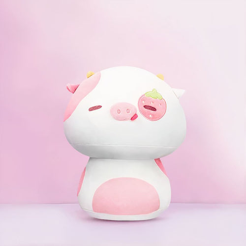 かわいいぬいぐるみクッション、子供部屋にぴったりの柔らかいぬいぐるみ、20cm / ホワイト。The Plush Company