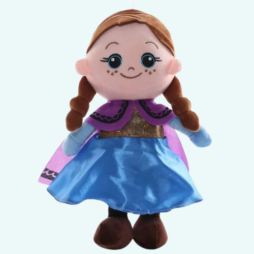 アンナぬいぐるみ、子供用ソフト布人形、抱きしめたくなる、冬、ザ・プラッシュ・カンパニー