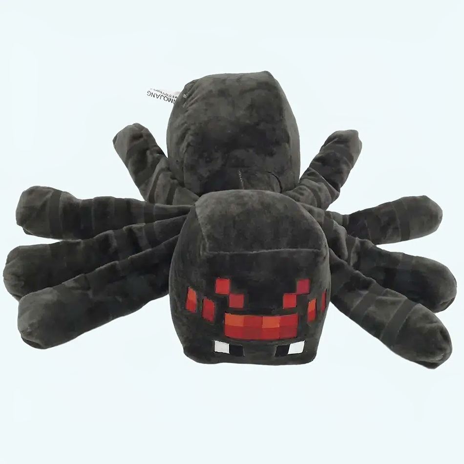 柔らかいMinecraftスパイダーぬいぐるみ（子供用） - The Plush Company