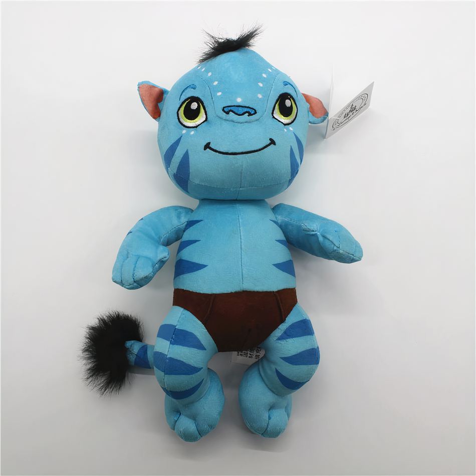 ファンタジー映画「アバター」の柔らかいぬいぐるみ、青、The Plush Company