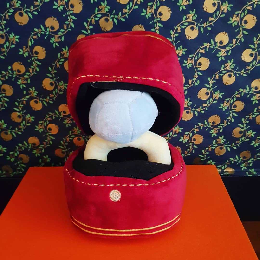 バレンタインデーの結婚指輪のぬいぐるみ