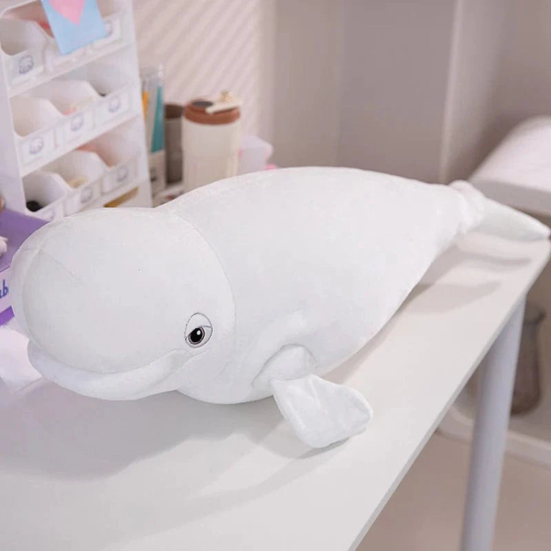 白いザトウクジラのぬいぐるみ